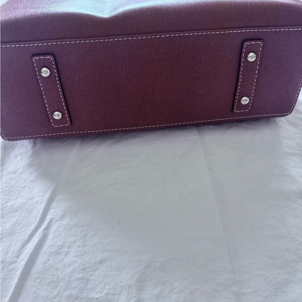 Dooney & Bourke - NWT Brown Saffiano Leather Purse - Picture 5 of 14
